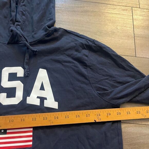 Polo Ralph Lauren Navy Lightweight‎ Pullover Men Medium - Picture 3 of 5